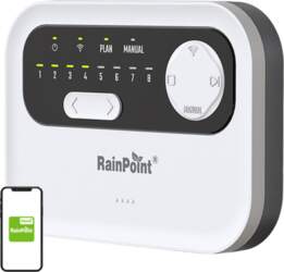 RainPoint WiFi 8-zone sprinkler controller