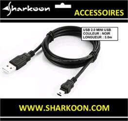 Sharkoon USB 2.0 A-B Mini