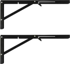 Maclean Folding wall shelf bracket MC-196