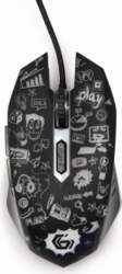 MOUSE USB OPTICAL BLACK/MUS-6B-GRAFIX-01 GEMBIRD
