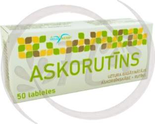 Askorutīns tab. N50