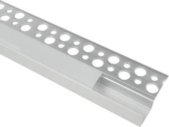 Metroled GP1S flush-mounted profile, 1-leaf, anodized