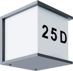 Metroled Dārza lampa MAXIM E27 GREY