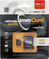 IMRO MicroSD 64GB 100MB / s