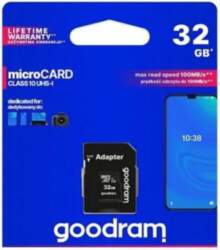 GOODRAM Memory MicroSD Card - 32GB