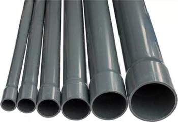 Caurule U-PVC D50 PN10 S2.4mm