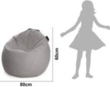 Кресло-пуф Qubo™ Comfort 80 SOFT Инжир