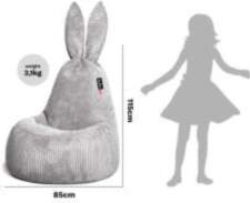Кресло-пуф Qubo™ Daddy Rabbit FLUFFY Липа