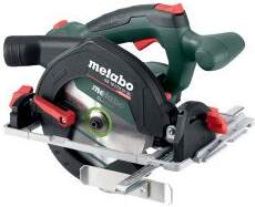 Аккумуляторная циркулярная пила Metabo KS 18