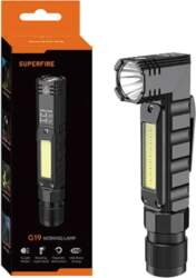 Superfire G19 multifunction flashlight, 200 lm