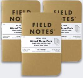 HP Notes Field Notes Original Kraft
