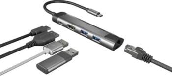 NATEC MULTIPORT FOWLER GO USB-C uz