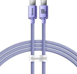 Baseus USB-C - USB-C Kristāla Spīdums