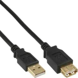 USB kabelis InLine USB‑A–USB‑A 0,5