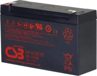 CSB Battery 6V 12Ah F2 Pb