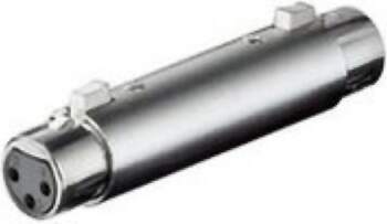 Microconnect XLR adapter female - female