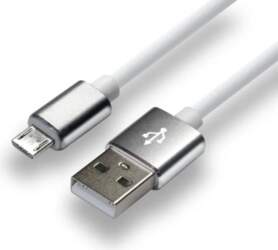 EverActive USB kabelis 1m - Balts