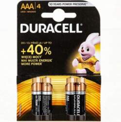 Duracell Battery DURACELL Basic MN2400, 4-pack