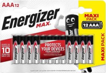 Energizer Elements ENERGIZER MAX, AAA/LR03, 1