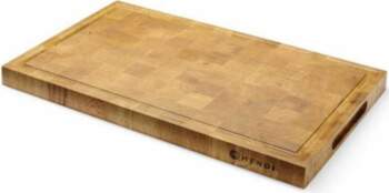 Hendi Oak serving board, edges, 53