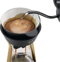 MELITTA AMANO filter coffee pot, gold