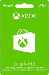 Microsoft Xbox / Windows dāvanu karte