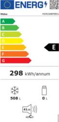 Midea Freezer | MDRC698FEE01 | Energy