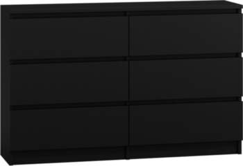 Topeshop M6 120 CZERŃ kumode
