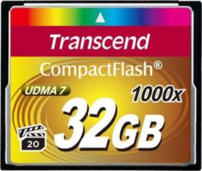 Transcend 1000x CompactFlash 32GB MLC
