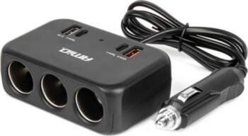 AMiO Cigarette lighter socket splitter with