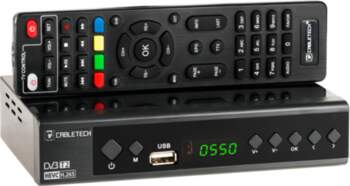 Cabletech Receiver DVB-T/C Hevc H.265