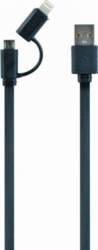 Gembird CC-USB2-AMLM2-1M USB kabelis USB A