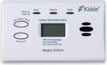Kidde K7DCO carbon monoxide detector with