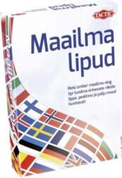 Tactic board game with world flags