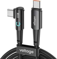 Voltage USB-C / USB-C kampinis kabelis