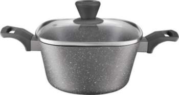 Ambition Pot with lid Silverstone 24