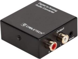 Cabletech Optical digital to analog audio