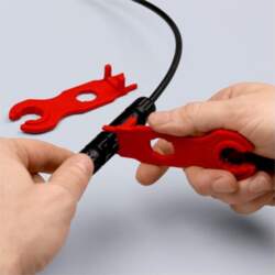 Knipex Tool set for MC4 connectors