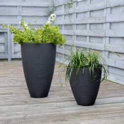 Patio Round garden pot 28 x