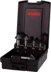 RUKO 5-piece countersink set RUKO HSS