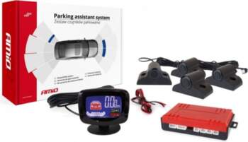 Amio Parking sensor kit, reverse, led-graph