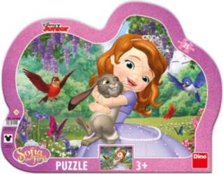 Dino silhouette puzzle 25 pcs: Sofia