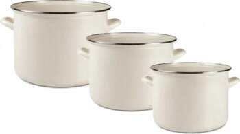 Emalia Olkusz Pot set emaliowanych 26