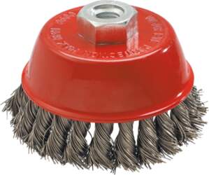 GRAPHITE Wire back brush 100mm x