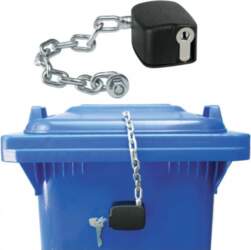 Gsg24 Chain lock for garbage container