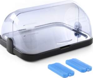 Hendi Refrigerated food display case with