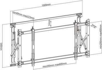 Maclean Bracket Mount Video wall Maclean