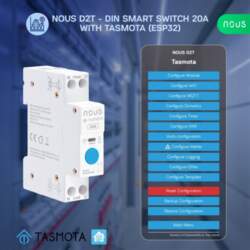 NOUS D2T DIN Smart Switch 20A