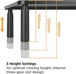 Powerton Stand Powerton Monitor Base, Adjustable