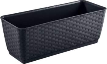 Prosperplast Rato Square black pot box